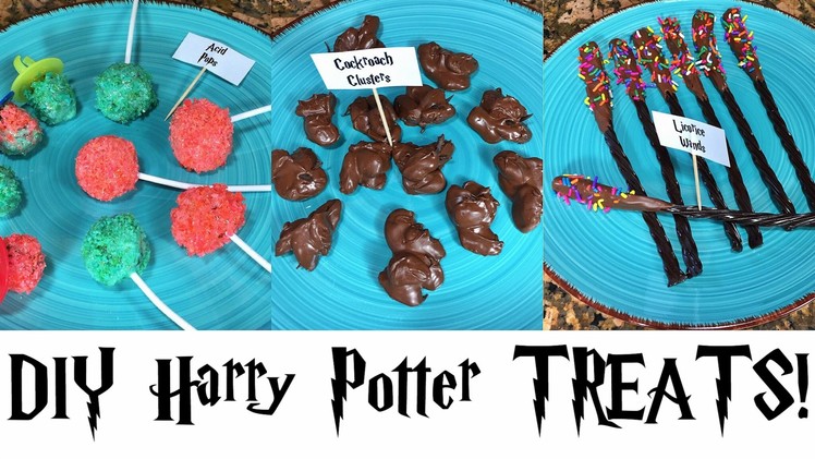 DIY Harry Potter inspired treats!