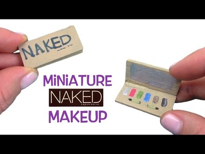 DIY Miniature Naked Eyeshadow Palette - Easy tutorial