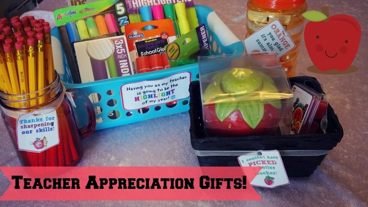 DIY Teacher Appreciation Gifts | Affordable