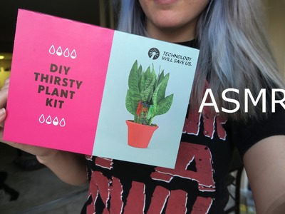 DIY Thirsty Plant Kit! Soft-Spoken ASMR Science Project & Maker Box Demo