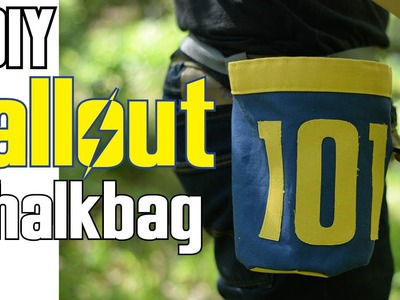 DIY Tutorial: How to Make a Fallout Chalk Bag for Climbing