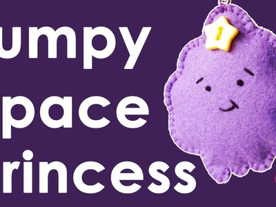 Kawaii Lumpy spase Princess Keychain. DIY Adventure Time Lumpy Space.