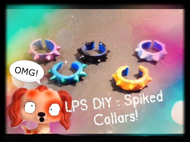 LPS DIY :  Spiked collars!