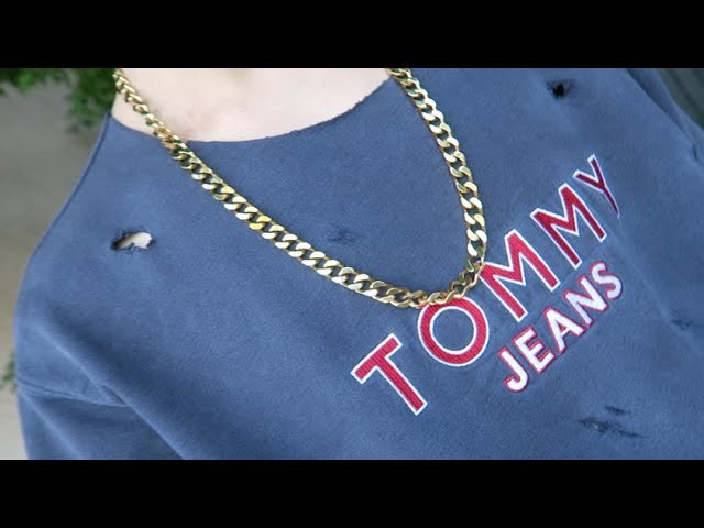 TOMMY HILFIGER x YEEZY!!! (Distressed DIY)