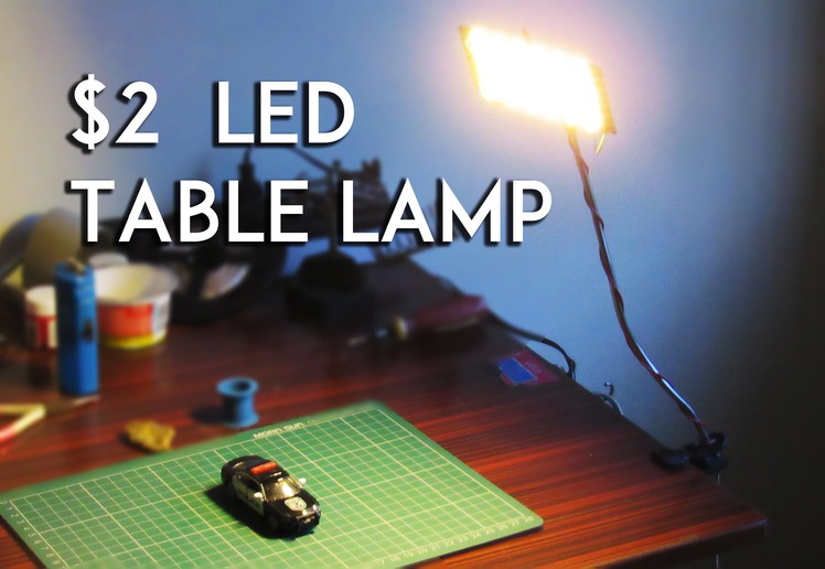 $2 DIY Led Lamp||Photography Light || Table Lamp || USB light Hack
