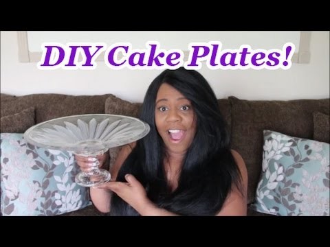 DIY Cake Plate Challenge with Crafty Kitty