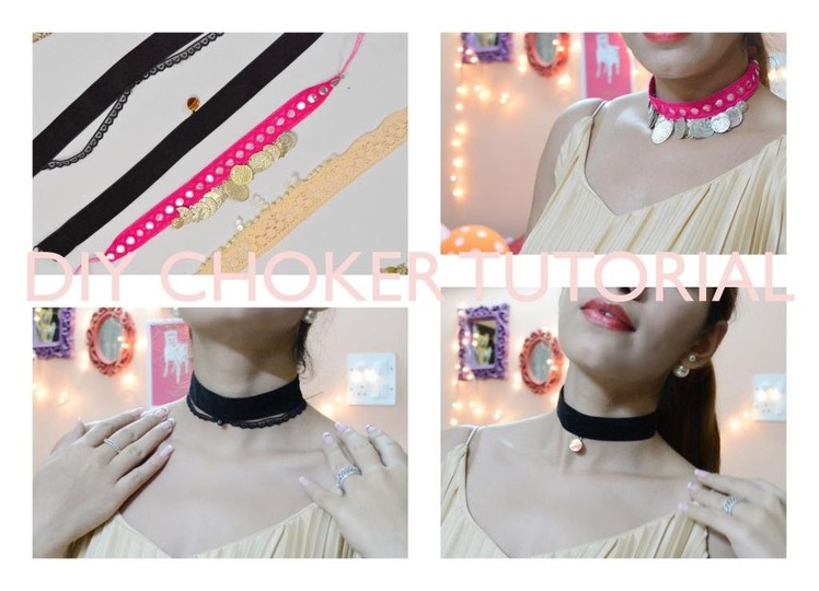DIY Choker Tutorial| Anniversary Special Video| Giveaway