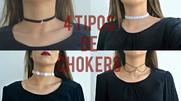 DIY:Como hacer 4 tipos de chokers!!