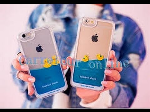 DIY Liquid cover for iPhone 6.6s - How to make iPhone cover