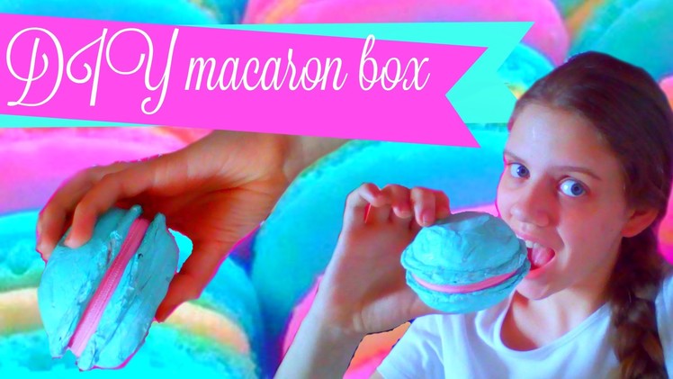 DIY macaron box