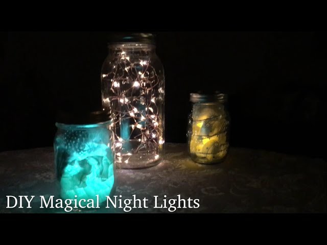 DIY Magical Night Lights 3 Different Ways with Frux Home and Yard