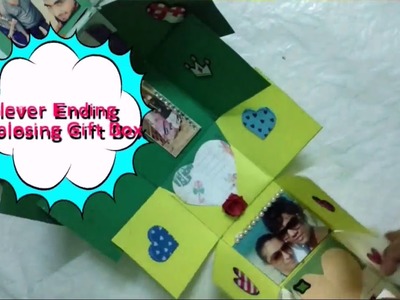 DIY Never Ending Photo Gift Box Making Idea | Exploding Gift Box |CraftLas