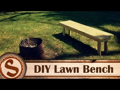 DIY Outdoor Bench (free plans)