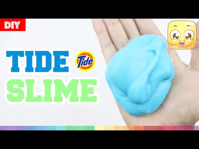 DIY Slime Without Borax or Liquid Starch | How to Make Slime with Glue and Tide