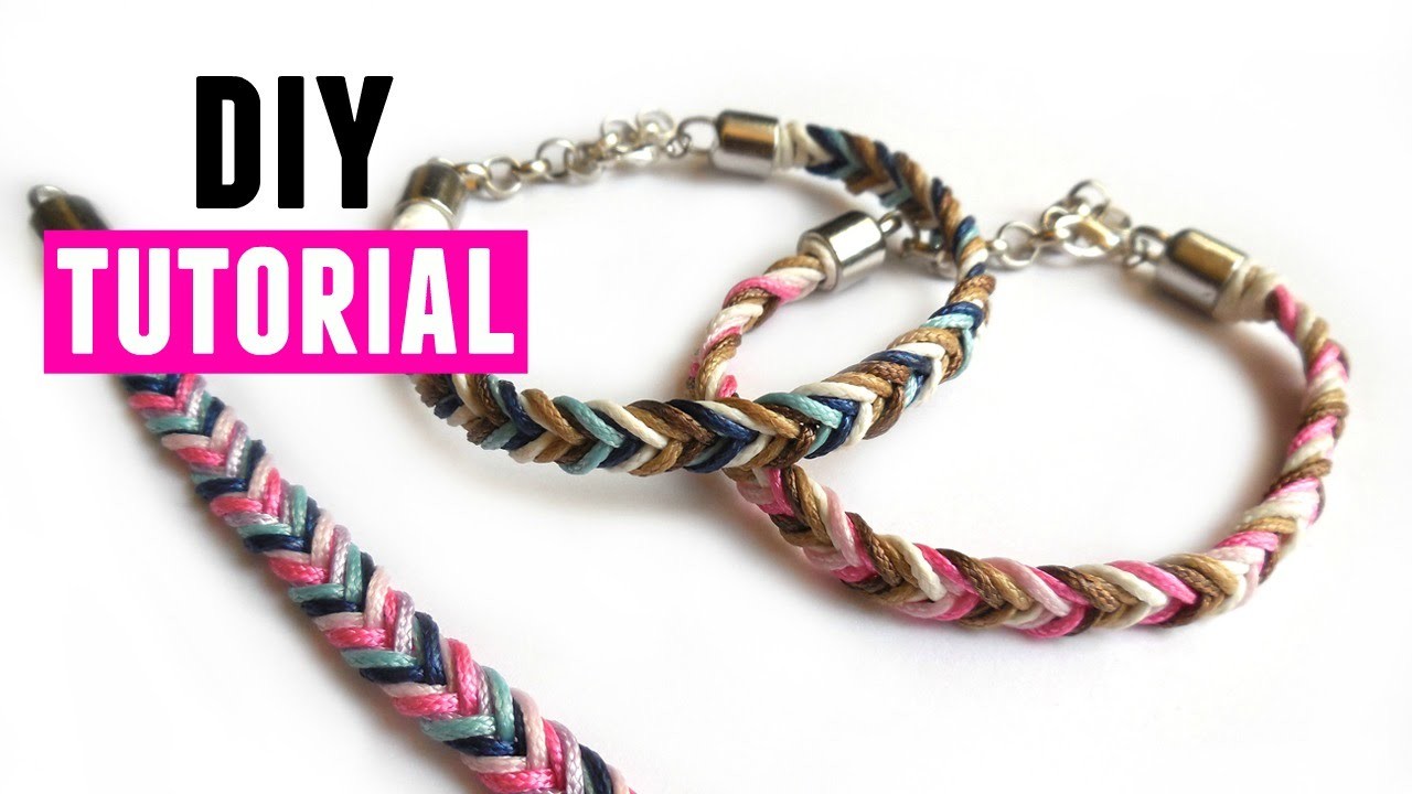 How To Make A Fishtail Bracelet - DIY Jewelry Making