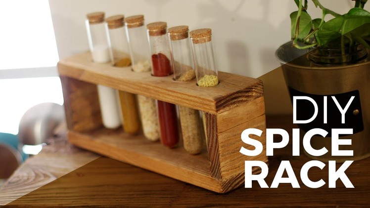 How to make a Spice Rack - DIY