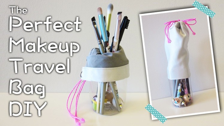 Perfect Makeup Travel Bag DIY | Sunny DIY