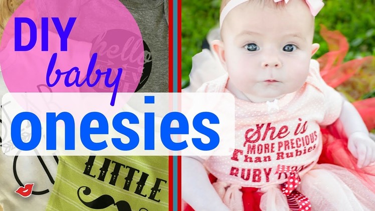 DIY Baby Onesies! | Tay from Millennial Moms