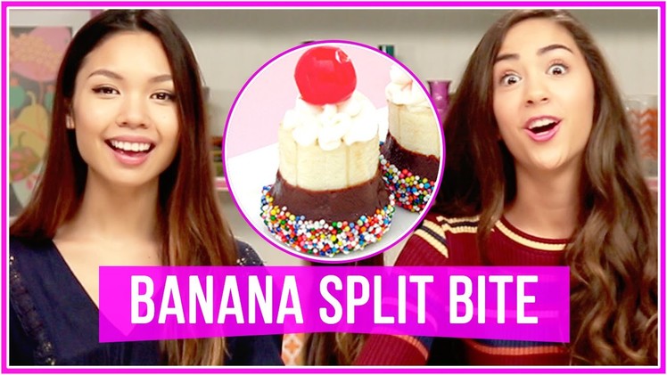 DIY Banana Split Bites! Let's Get Snacking!