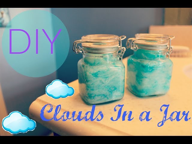 DIY Clouds.Sky In a Jar Tutorial