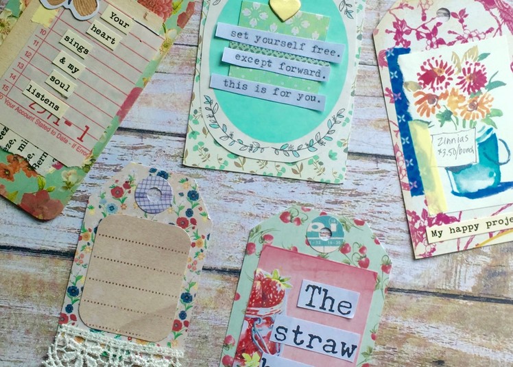 DIY: Creative Paper Tags from Scraps