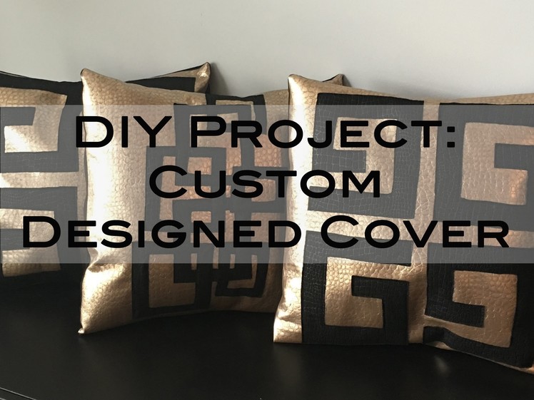 DIY | Custom Throw Pillow Cover