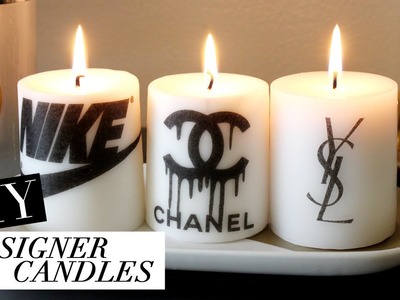 DIY Designer Candles. Tumblr Inspired