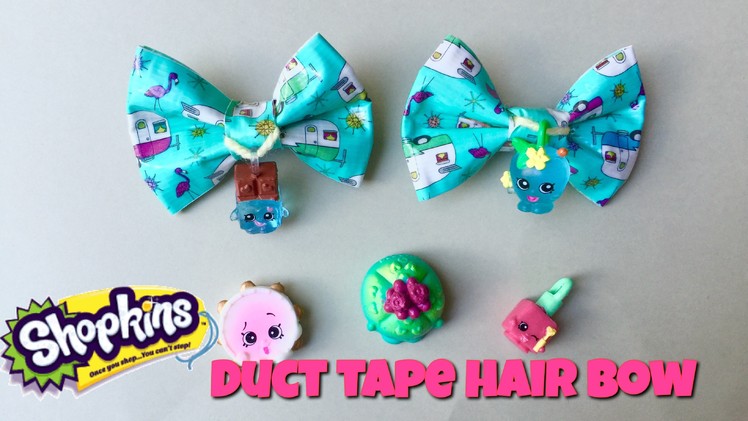 DIY duct tape  shopkins craft tutorial