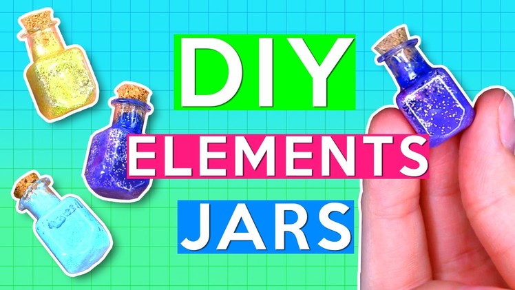 DIY Elements Jars | PINTRY