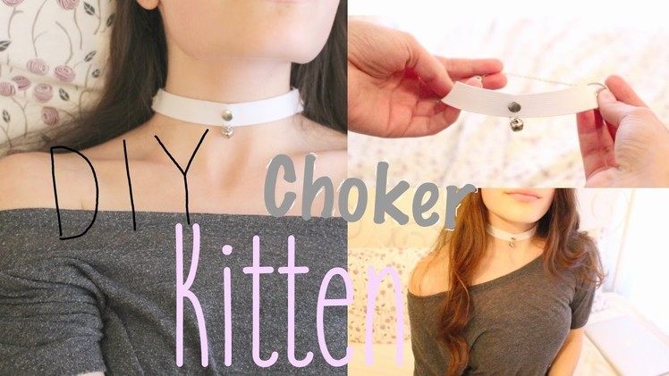 DIY | Kitten Choker Necklace