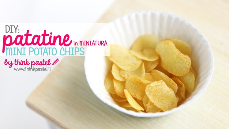 DIY: Miniature Chips with Polymer Clay