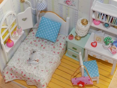 DIY Miniature Dollhouse Bedroom