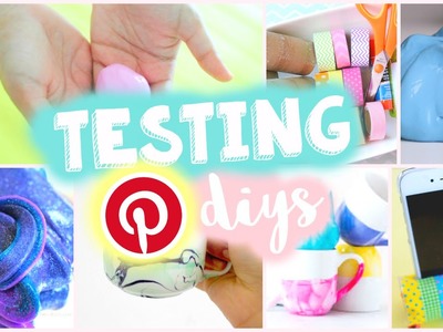 DIY Pinterest Projects TESTED |  Fun Summer Projects 2016!