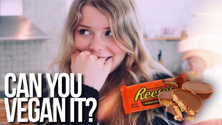 DIY REESE'S PEANUT BUTTER CUPS | Can You Vegan It?