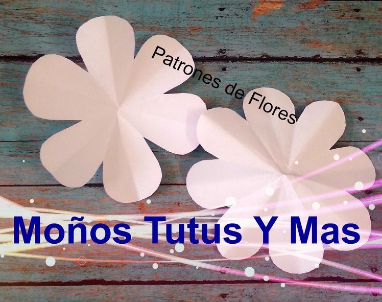 HACIENDO PATRONES DE FLORES Paso a Paso FLOWER PATTERNS Tutorial DIY How To PAP