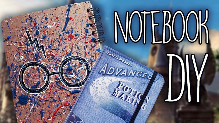 Harry Potter Notebooks - DIY