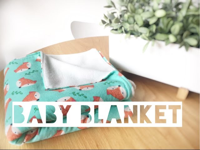 HOW TO MAKE A BABY BLANKET | DIY Gift Idea - Mummy Maker