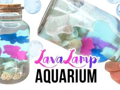 "Magic" DIY Lava Lamp Aquarium!! Watch Your Fish GROW Inside the Liquid!!!