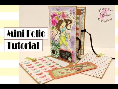Tutorial Mini Folio - DIY SCRAPBOOK