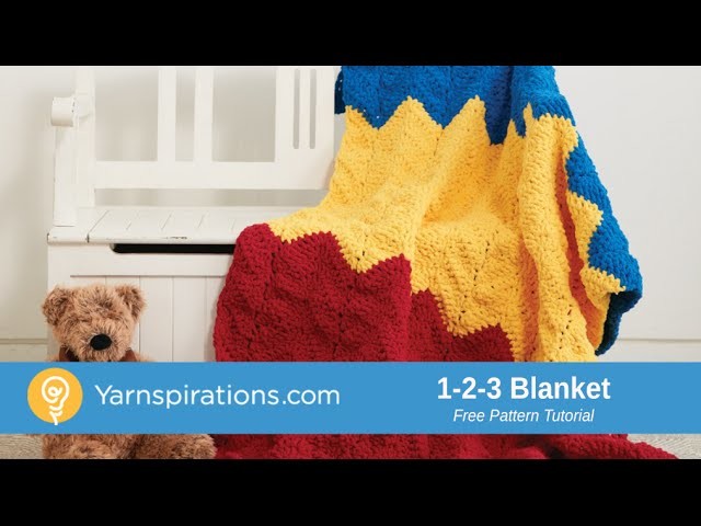Crochet 1-2-3 Blanket