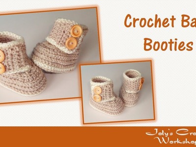 Crochet Baby Booties - Part 1