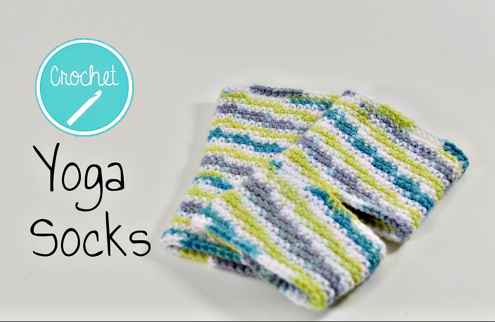 Crochet Custom Sized Yoga Socks Tutorial