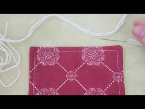 Crochet Quilt Tutorial - Part 2 (Blanket Stitch)