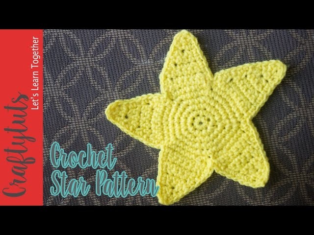 Crochet Star Free Pattern and Tutorial