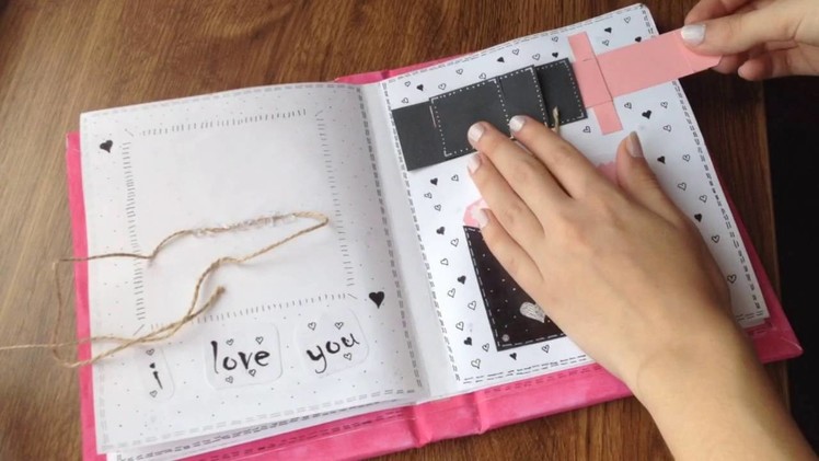 DIY Lovebook | Minibook | Handmade | Scrapbook