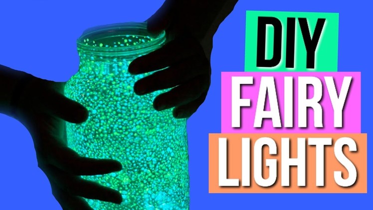 DIY Mason Jar Fairy Lights! Summer DIY You Need To Try!
