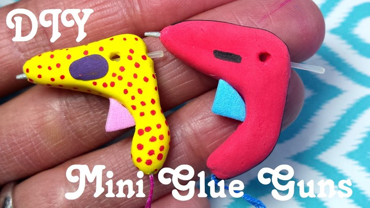 DIY Miniature Doll Glue Gun with Real Glue Sticks
