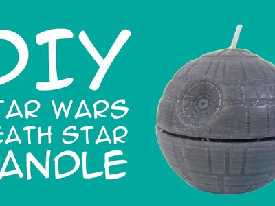 DIY Star Wars Death Star Candle: Crafty McFangirl Tutorial