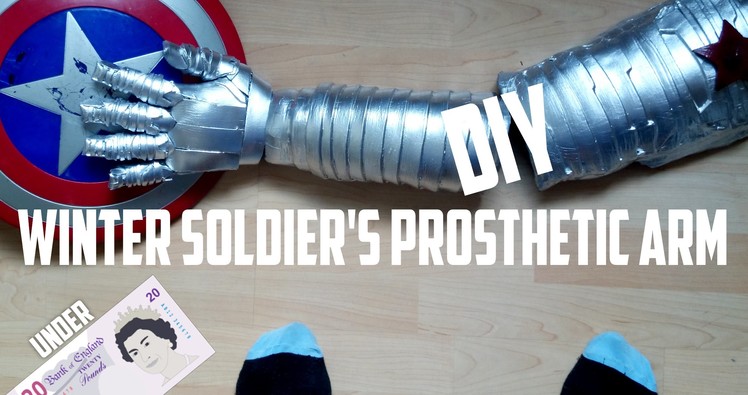 DIY Winter Soldier's Prosthetic Arm (£20 Challenge) CIVIL WAR SPECIAL