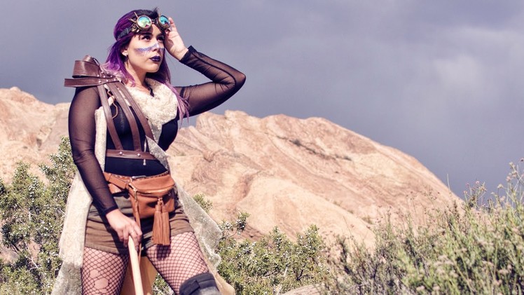 Harness and Belt Dress - DIY - Cosmic Confetti Mad Desert